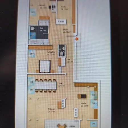 Geraumige Dachgeschosswohnung Mnichov